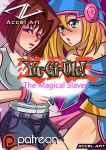 2_girls comic cover_page dark_magician_girl konami tea_gardner yu-gi-oh! yu-gi-oh!_the_magical_slaves_(comic) yuu-gi-ou_duel_monsters rating:Safe score:5 user:Christianmar762