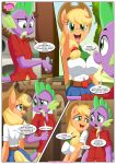 an_apple's_core_is_always_hardcore applejack equestria_untamed palcomix spike_(mlp) rating:Questionable score:0 user:losttapes219