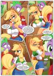 an_apple's_core_is_always_hardcore applejack equestria_untamed palcomix spike_(mlp) rating:Questionable score:0 user:losttapes219