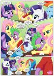an_apple's_core_is_always_hardcore equestria_untamed fluttershy palcomix rainbow_dash rarity spike_(mlp) twilight_sparkle_(mlp) rating:Questionable score:0 user:losttapes219