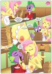 an_apple's_core_is_always_hardcore equestria_untamed fluttershy palcomix spike_(mlp) rating:Questionable score:1 user:losttapes219