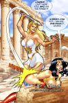  armpit ass badass big_breasts blood bondage breasts cleavage crossover crying dc femdom hair lipstick masters_of_the_universe muscle nebaroth_(artist) neobabylon nipples she-ra she-ra_princess_of_power spanking sword weapon wonder_woman you_gonna_get_raped  rating:explicit score:46 user:aclom