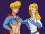  blonde_hair blue_eyes flick_(artist) power_girl supergirl underboob  rating:questionable score:13 user:lizard