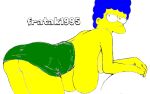 cartoon_milf fratak1995 hanging_breasts huge_breasts marge_simpson the_simpsons topless_(female) whoa_look_at_those_magumbos yellow_skin rating:Explicit score:5 user:fratak1995