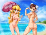 2_girls areolae arm_up ass beach big_breasts breasts capcom chun-li cloud crossover erect_nipples female_only hair high_res highres huge_ass legs multiple_girls muscle nipples nude ocean photoshop princess_peach pussy sand sideboob sigurd_hosenfeld sigurdhosenfeld sky street_fighter super_mario_bros. thighs tree uncensored rating:Explicit score:38 user:Greedwell