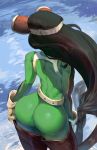  1girl ass cutesexyrobutts my_hero_academia tsuyu_asui  rating:questionable score:12 user:deleted0006