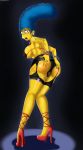 ass ass_grab handcuffs marge_simpson milf shadman solo spank tattoo the_simpsons yellow_skin rating:Explicit score:18 user:oGtRaMmAsTeR420