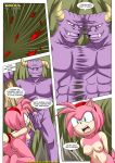 amy_rose anthro bbmbbf breasts comic echidna female furry hedgehog inju_hunters mobian mobius_unleashed palcomix penis sega sonic_(series) sonic_team sonic_the_hedgehog_(series) tail rating:Explicit score:9 user:SimsPictures