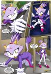 anthro bbmbbf blaze_the_cat clothing comic dialogue mobius_unleashed outside palcomix sega sonic_(series) sonic_the_hedgehog_(series) text the_heat_of_passion rating:Safe score:3 user:ellampalli