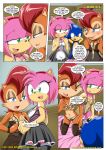 amy_rose anthro archie_comics bbmbbf blush clothing comic dialog hedgehog mobius_unleashed palcomix sally_acorn sega sonic_(series) sonic_the_hedgehog sonic_the_hedgehog_(series) text the_heat_of_passion undressing rating:Questionable score:9 user:ellampalli