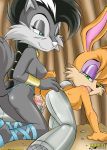anthro archie_comics bbmbbf bunnie_rabbot furry lupe_wolf mobius_unleashed palcomix sega sonic_(series) sonic_team sonic_the_hedgehog_(series) rating:Explicit score:16 user:SimsPictures