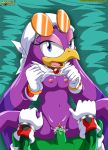 anthro avian bbmbbf beak bed bird blue_eyes blush breasts couple cum female furry glasses gloves hawk hetero jet_the_hawk juices looking_at_viewer male missionary_position mobius_unleashed nipples nude on_back palcomix penetration penis pov purple pussy pussy_juice sega sex sonic_(series) sonic_team sonic_the_hedgehog_(series) spread_legs spreading swallow vaginal vaginal_penetration wave_the_swallow rating:Explicit score:21 user:SimsPictures