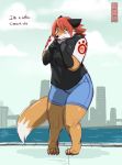  breasts canine chubby female fox gillpanda growth shy transformation weight_gain  rating:safe score:3 user:moonreker