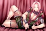 breasts female green_eyes large_breasts long_hair naruto pink_hair sakura_haruno rating:Questionable score:8 user:SimsPictures