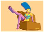 arch breasts feet foot hair latex legs marge_simpson milf stockings tease the_simpsons toes white_border yellow_skin rating:Questionable score:23 user:Tehny