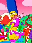 marge_simpson tagme the_simpsons yellow_skin rating:Questionable score:13 user:theclit
