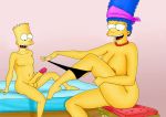 bart_simpson child incest marge_simpson mother_and_son shota shotacon tagme the_simpsons yellow_skin rating:Explicit score:29 user:theclit
