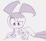  1boy 1girl android fellatio female_focus gif hexanne jenny_wakeman loop male/female my_life_as_a_teenage_robot oral pinkanimations pov robot robot_girl xj-9  rating:explicit score:5 user:losttapes219