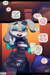 <3 1girl 1girl 2019 2:3 4_fingers anthro blush breasts buckteeth clothed clothing collar comic dialogue disney doxy english_text eyeshadow fingers fur furry genitals grey_body grey_fur half-closed_eyes high_res inside judy_hopps lagomorph leporid long_ears makeup mammal narrowed_eyes one_eye_closed open_mouth pasties phone pink_nose prismblush purple_eyes pussy pussy_floss rabbit skimpy small_breasts teeth text the_end thick_thighs tongue url wide_hips zootopia rating:Explicit score:1 user:Furry_Love