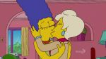 2girls french_kiss gif hug hugging kissing lesbian lindsey_naegle marge_simpson multiple_girls the_simpsons yellow_skin yuri rating:Questionable score:36 user:AssNTitties