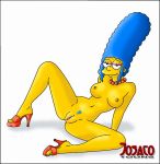marge_simpson tagme the_simpsons white_background yellow_skin rating:Explicit score:11 user:toonhunter
