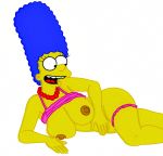 marge_simpson tagme the_simpsons white_background yellow_skin rating:Explicit score:4 user:toonhunter