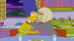 animated gif kissing lady_gaga lesbian marge_simpson the_simpsons yellow_skin yuri rating:Questionable score:38 user:GifTannen