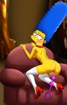 marge_simpson tagme the_simpsons yellow_skin rating:Explicit score:5 user:toonhunter