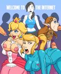 aeolus ass breasts buttjob crossover cum english_text fellatio huge_ass large_ass large_breasts metroid nipples oral outlaw_ink princess_peach princess_zelda samus_aran super_mario_bros. text the_legend_of_zelda wii_fit wii_fit_trainer rating:Explicit score:85 user:ShadowKing11