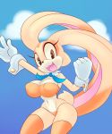  belly bikini cream_the_rabbit female lagomorph long_ears looking_at_viewer midriff navel nipples rabbit sega sif sif_(artist) skimpy sonic_(series) voluptuous  rating:questionable score:25 user:moonreker