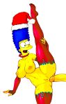 marge_simpson tagme the_simpsons white_background yellow_skin rating:Explicit score:15 user:toonhunter