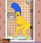 gif marge_simpson tagme the_simpsons yellow_skin rating:Explicit score:5 user:toonhunter
