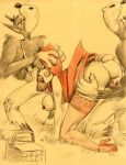  big_bad_wolf julius_zimmerman_(artist) little_red_riding_hood tagme  rating:explicit score:8 user:mmay