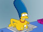big_breasts breasts cum edit marge_simpson the_simpsons yellow_skin rating:Explicit score:0 user:cumonmarge