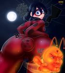 ass big_ass blue_eyes blue_hair dat_ass looking_back marinette_cheng miraculous_ladybug parkdale rating:questionable score:31 user:shadowking11