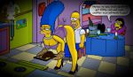 marge_simpson tagme the_simpsons yellow_skin rating:Questionable score:7 user:vandom