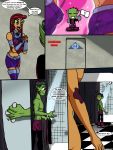 beast_boy dc_comics star_lover starfire starfire's_shared_shower tagme teen_titans rating:Questionable score:3 user:losttapes219