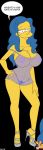 blue_hair croc_(artist) edit hair lingerie marge_simpson spanish_text tagme the_simpsons rating:Questionable score:55 user:erickwan