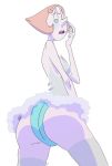 1girl ass big_ass breasts dat_ass hips horny large_ass looking_at_viewer milf pearl slb slut steven_universe whore wide_hips rating:Questionable score:31 user:Moonreker