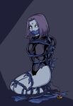  1girl 2d bondage dc_comics gag gagged raven_(dc) restrained tagme teen_titans yacermino  rating:questionable score:2 user:losttapes219