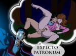 aeolus breasts_out_of_clothes dialogue harry_james_potter harry_potter hermione_granger thought_bubble vaginal_sex rating:Questionable score:33 user:Tankz1000