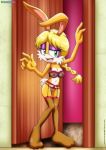 1girl anthro archie_comics areolae bbmbbf belle_d'coolette bra breasts female lingerie mobius_unleashed nipples palcomix panties pussy rabbit see_through sega solo sonic_(series) sonic_the_hedgehog_(series) rating:Explicit score:23 user:jedijam91