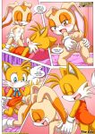 bbmbbf blush comic cream_the_rabbit crossdressing cum_drip doggy_position embarrassment furry horny looking_at_viewer miles_"tails"_prower mobius_unleashed palcomix panties sega sex sonic sonic_(series) sonic_the_hedgehog_(series) spread_legs tails_n'_cream text young young_love young_sex rating:Explicit score:32 user:Sonamy_fan02