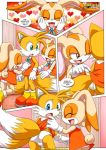 bbmbbf blush comic cream_the_rabbit crossdressing embarrassment excited horny looking_at_viewer miles_"tails"_prower mobius_unleashed palcomix panties sega sonic sonic_(series) sonic_the_hedgehog_(series) tails_n'_cream text rating:Explicit score:15 user:Sonamy_fan02