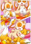 bbmbbf blush comic cream_the_rabbit crossdressing embarrassment furry horny looking_at_viewer miles_"tails"_prower mobius_unleashed palcomix panties sega sex sonic sonic_(series) sonic_the_hedgehog_(series) spread_legs tails_n'_cream young young_sex rating:Explicit score:26 user:Sonamy_fan02