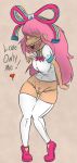  1girl cothordin crocface female giffany gravity_falls pink_hair solo yandere  rating:questionable score:4 user:simspictures