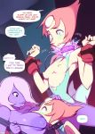 3_girls 3girls amethyst amethyst_(steven_universe) big_breasts blue_eyes breasts clothing collar comic doxy english_text female female/female female_only garnet garnet_(steven_universe) gem gem_species group group_sex hair lesbian_sex nipples one_eye_closed orange_hair pearl pearl_(steven_universe) purple_skin red_hair sex steven_universe text threesome torn_clothing white_hair white_skin yuri rating:Explicit score:45 user:Want_Pics_Of_My_Cock