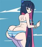 1girl animated ass ass_cleavage ass_shake axel-rosered big_ass big_butt bikini blue_eyes bracelets bubble_ass bubble_butt bursting_butt butt_crack dat_ass eyelashes female female_only gif hair hair_bow huge_ass jiggle large_ass long_hair looking_back panties panty_&_stocking_with_garterbelt pink_hair purple_hair sexy sexy_ass solo_female stocking_(psg) stocking_anarchy swimsuit thick_ass thick_thighs twerk twerking two-tone_hair very_long_hair wide_hips rating:Questionable score:111 user:NotSoNormal_