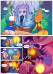 2girls adventure_time comic door doxy fionna_the_human flame_princess hair inner_fire_(adventure_time) monster multiple_girls panties prismgirls red_hair sword upskirt weapon white_panties rating:Questionable score:10 user:Garmah