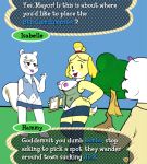 1girl animal_crossing anthro breasts canine crossdressing dog furry girly group hammy isabelle_(animal_crossing) lipstick male mammal marshal_(animal_crossing) nintendo video_games rating:Explicit score:8 user:Furry_Love